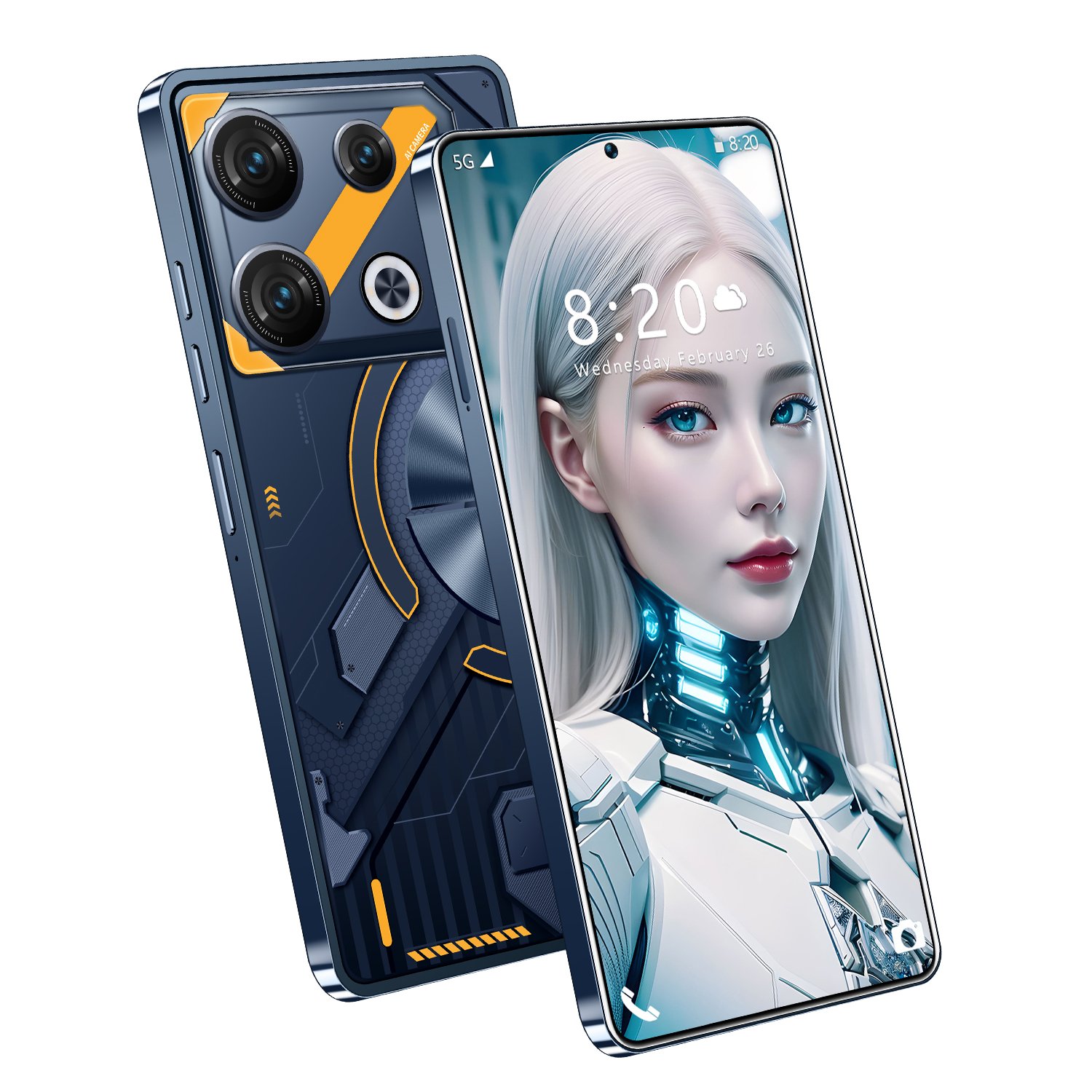 New Fashion GT10 pro hot selling cell mobile phone Android Google play store Support AI-Powered Chat